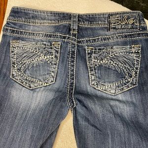Silver BC Jeans. Women’s size 25W/33L